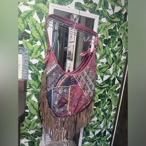Boho fringe bag